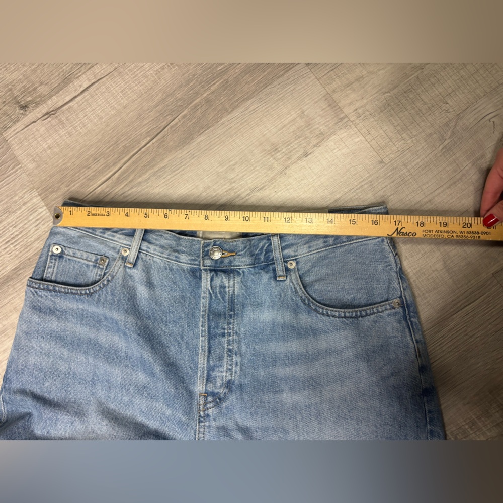 NWT Everlane The '90s Cheeky Straight Jean Color Vintage Sunbleached Blue Sz 31 - Picture 7 of 8